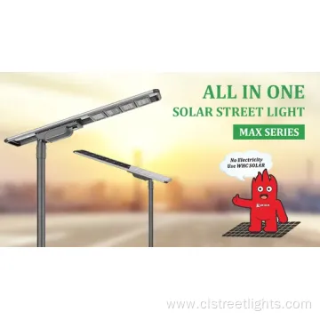 IP65 All-in-One Integrated Split Solar Panel LED Street Light